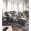 Picture of Persiphone Charcoal Leather Power Reclining Sofa