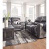 Picture of Persiphone Charcoal Leather Rocker Recliner