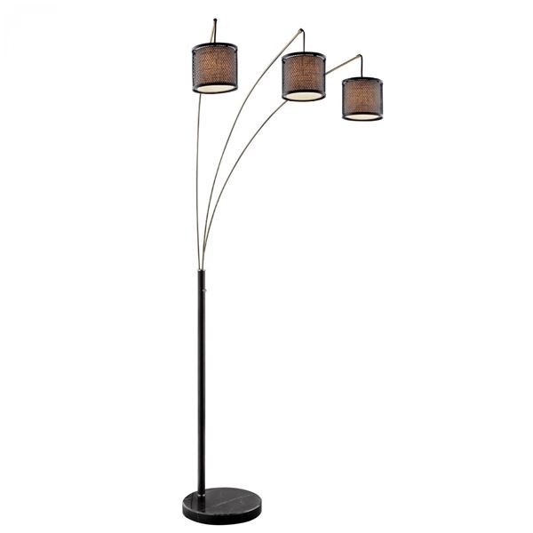 Picture of Dark Coffee Arc Lamp