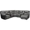 Picture of 7PC Slate Reclining Sectional with RAF Chaise