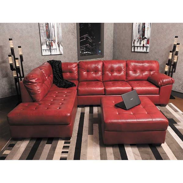 Alliston Salsa 2PC Sectional with LAF Chaise 0N0-201LC-2PC | Ashley