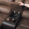 Picture of Nantahala Coffee 7 Piece Reclining Sectional