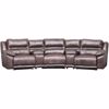 Picture of Bergamo 5 Piece Power Reclining Home Theater Sectional with Adjustable Headrest and Lumbar