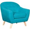 Picture of Kinsley Teal Tufted Chair