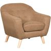 Picture of Kinsley Brown Tufted Chair