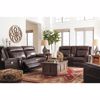 Picture of Wyline Leather Power Recliner with Adjustable Headrest