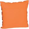Picture of 18x18 Orange Felt Petals Decorative Pillow