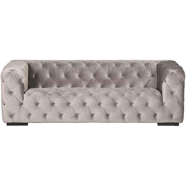 Picture of Sofia Tufted Grey Sofa