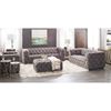 Picture of Sofia Tufted Grey Loveseat