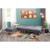 Picture of Lounge Gray Ottoman