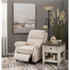 Picture of Cream Push Back Recliner