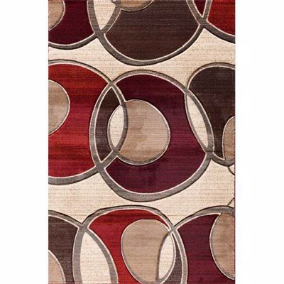 Picture of Pinnacle Around The Block Circle 8x10 Rug