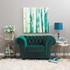 Picture of Callie Tufted Emerald Loveseat