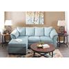 Picture of Blue Reversible Sofa Chaise