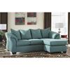 Picture of Blue Reversible Sofa Chaise