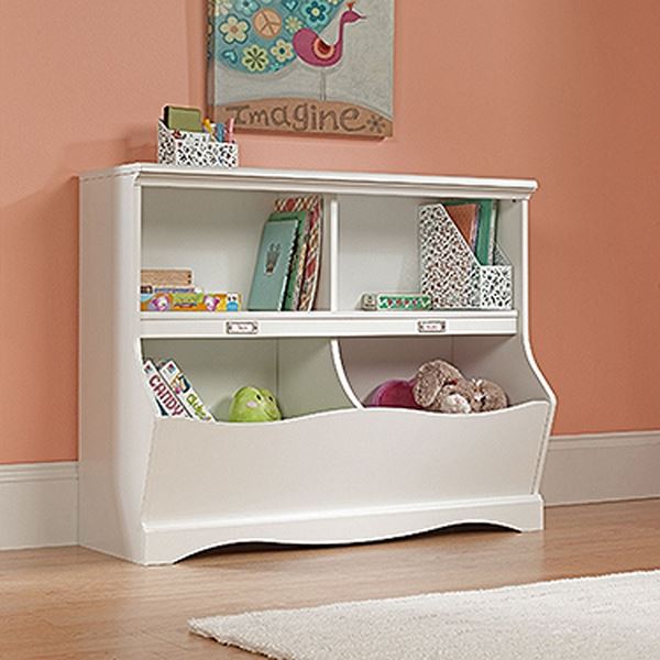 Picture of Pogo Bookcase/footboard Soft White * D