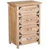 Picture of 4 Drawer Rustic Accent Chest