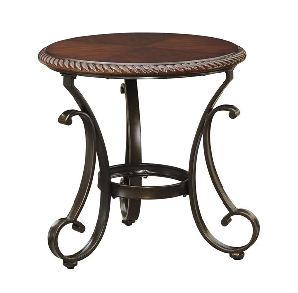 Picture of Gambrey Round End Table * D
