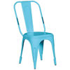 Picture of Blue Retro Cafe Side Chair