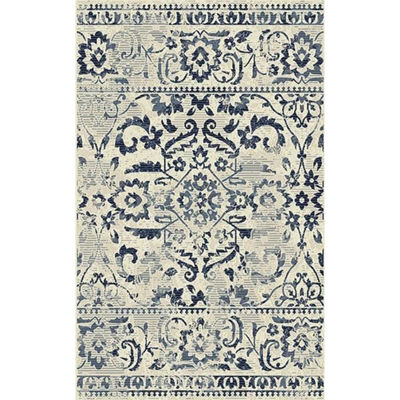 Picture of Milan Distressed Medallions 5x8 Rug