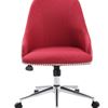 Picture of Boss Carnegie Desk Chair - Marsala Red* D