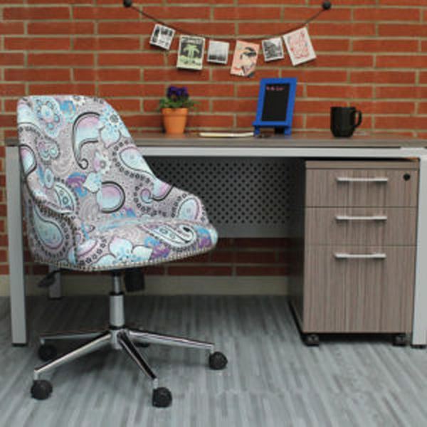 Picture of Boss Carnegie Desk Chair - Paisley* D
