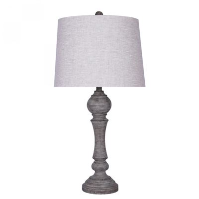 Picture of Reclaimed Grey Finish Table Lamp