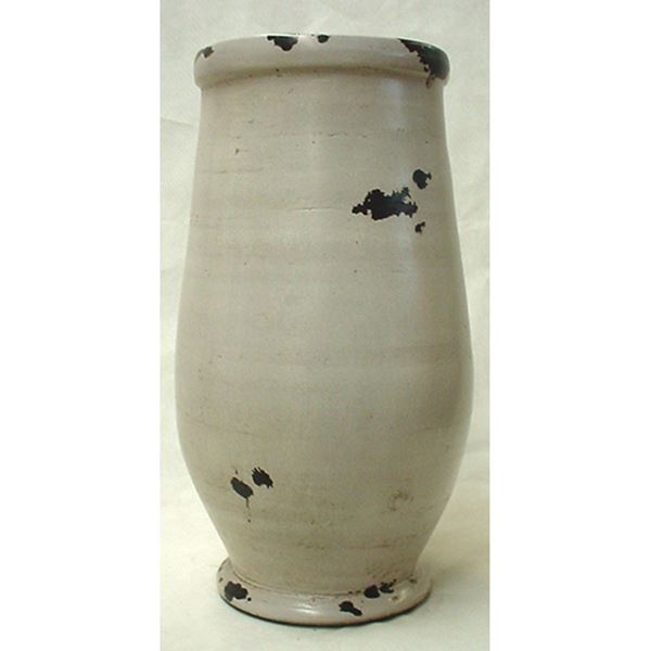 Picture of Distressed White Wide Top Vase