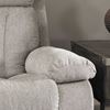 Picture of Mitchiner Grey Reclining Console Loveseat