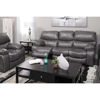 Picture of Camden Steel Power Reclining Console Loveseat