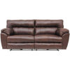 Picture of Walnut Italian Leather PWR Recline Sofa