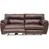 Picture of Walnut Italian Leather Recline Sofa