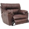 Picture of Walnut Italian Leather Recliner