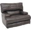 Picture of Wembley Steel Italian Leather Power Recliner