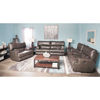 Picture of Wembley Steel Italian Leather Reclining Sofa
