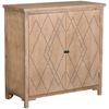 Picture of Two Door Wood Nail Head Cabinet