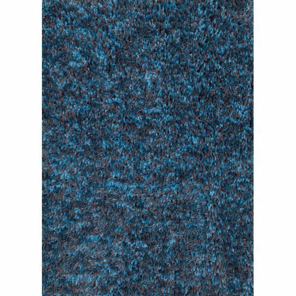 Picture of Serene Shag Cocoa Blue 5x7 Rug