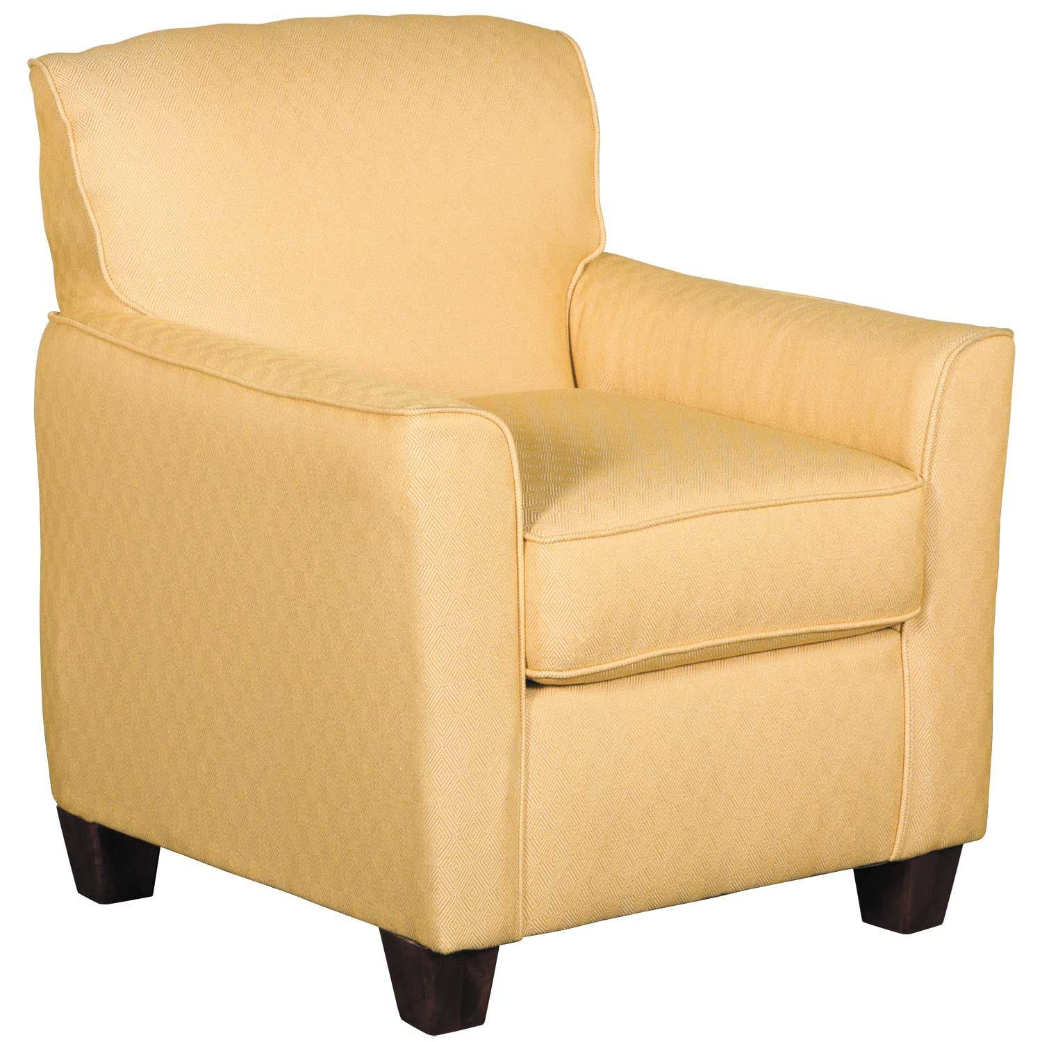 Gold Accent Chair : Antique Leather Accent Chair With Gold Accent