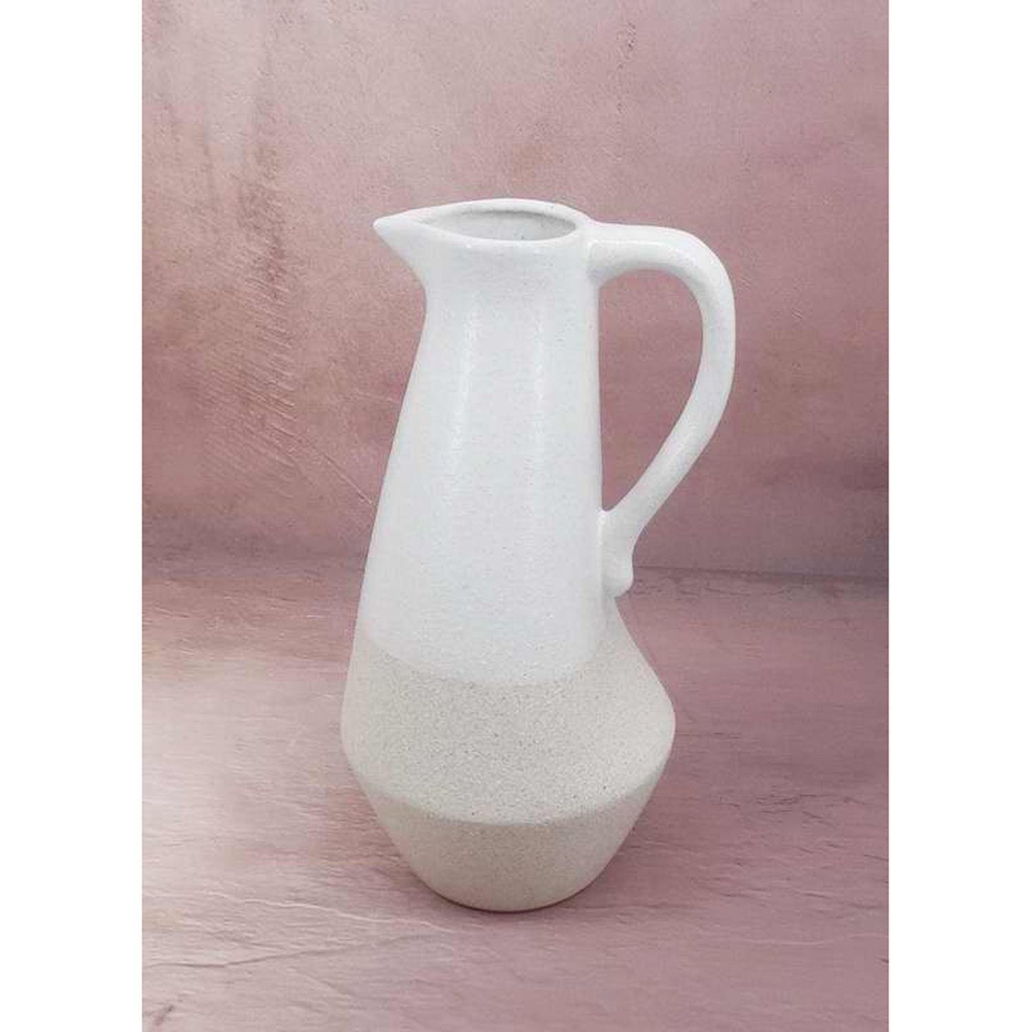 White Ceramic Pitcher 2 604747 2 CP4 AFW Com   0095419 White Ceramic Pitcher 