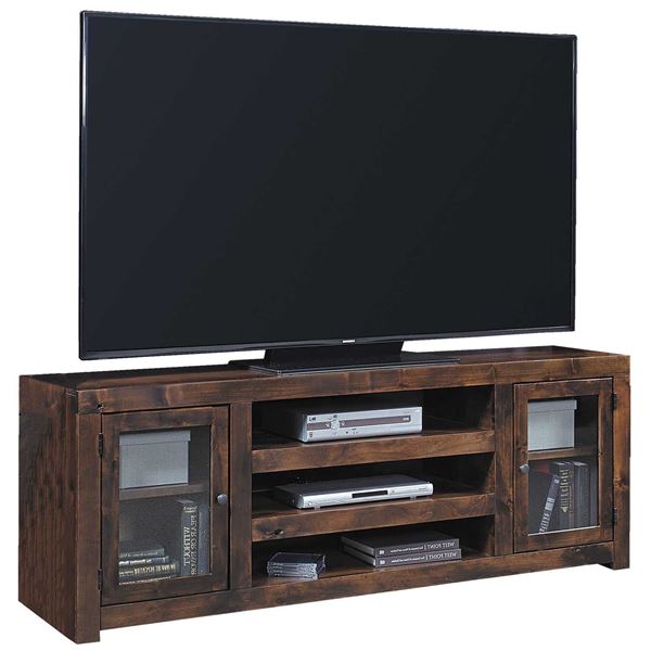 Picture of 72-Inch Alder TV Console with Doors