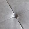 Picture of Gray Bonded Leather Ottoman