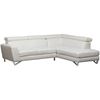 Picture of White 2 PC Bonded Leather Sectional