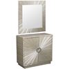 Picture of Silver Cabinet and Mirror Set