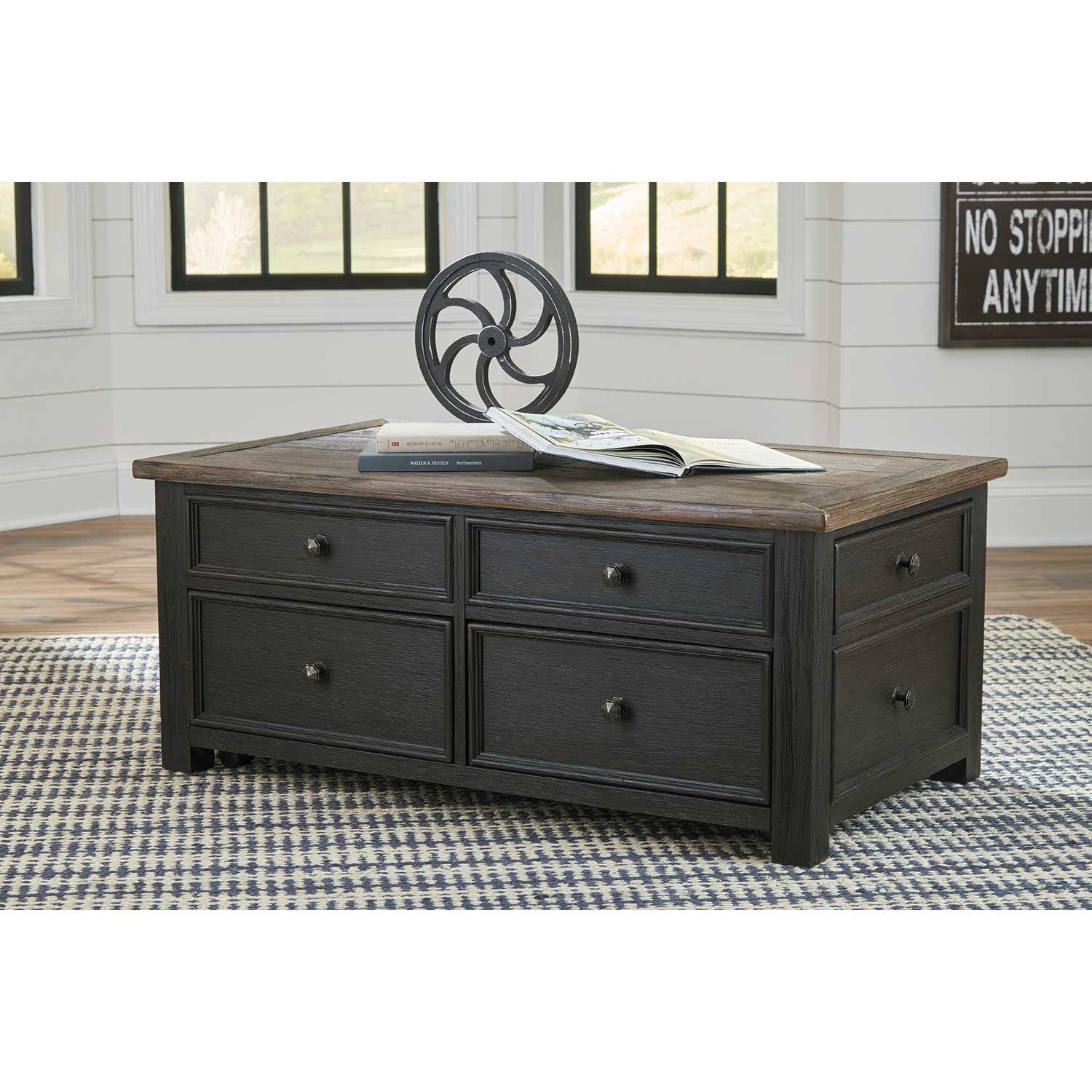 Tyler Creek Lift Top Cocktail Table | T736-20 | AFW.com