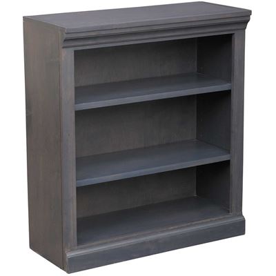 Picture of Platinum Grey Bookcase, 2 Shelf