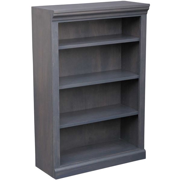 Picture of Platinum Grey Bookcase, 3 Shelf