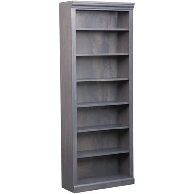 Picture of Platinum Grey Bookcase, 6 Shelf