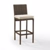 Picture of BRADENTON OUTDOOR WICKER BAR HEIGHT STOOLS W/SAND CUSHIONS