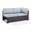 Picture of BISCAYNE LOVESEAT W/BLUE CUSHIONS