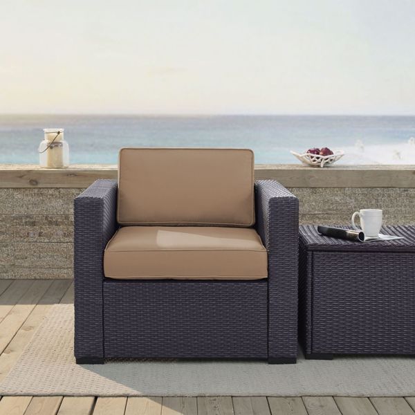 Picture of BISCAYNE ARMCHAIR MOCHA
